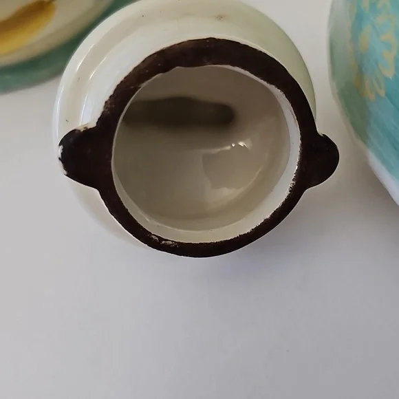 Tracy Porter Hand Painted Tea for One Teapot & Cup Vintage Pear Design Decor